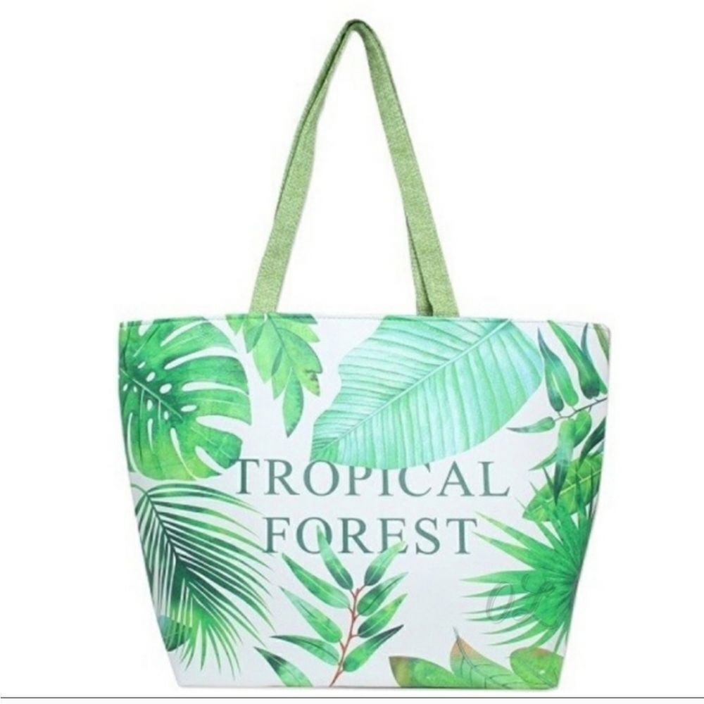 Tropical forest Tote/Beach Bag - Picture 7 of 10